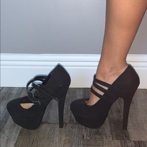 Classy black heels